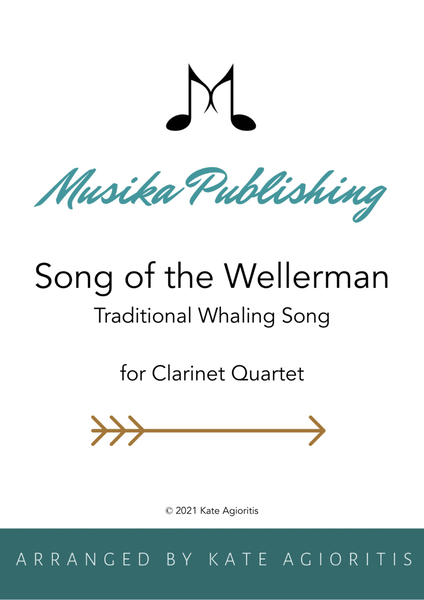Wellerman (Song of the Wellerman) - for Clarinet Quartet image number null