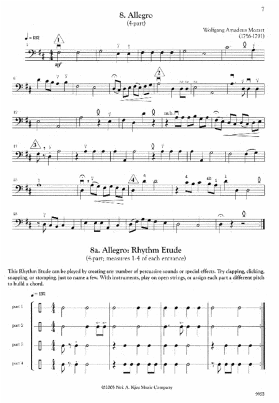 Rounds and Canons: Shaping Musical Independence - String Bass Chamber Orchestra scores gallery preview page 2