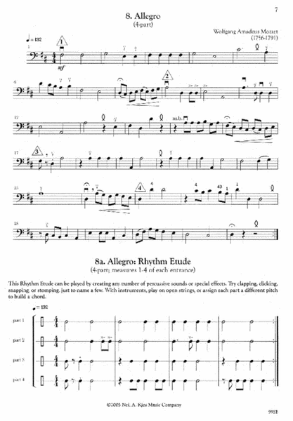 Rounds and Canons: Shaping Musical Independence - String Bass