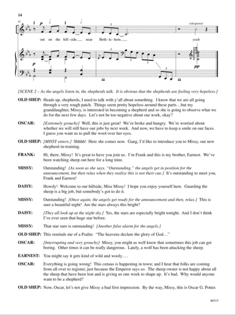 Out Standing in Their Field Choir scores gallery preview page 18