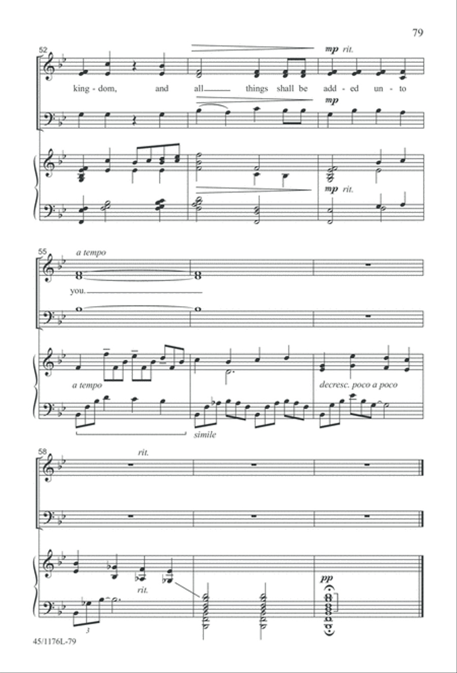 10 More Anthems for about 10 Singers 3-Part scores gallery preview page 79