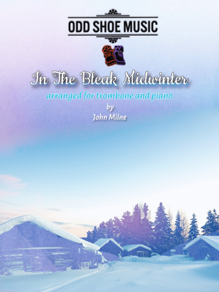 Book cover for In The Bleak Midwinter for Trombone and Piano