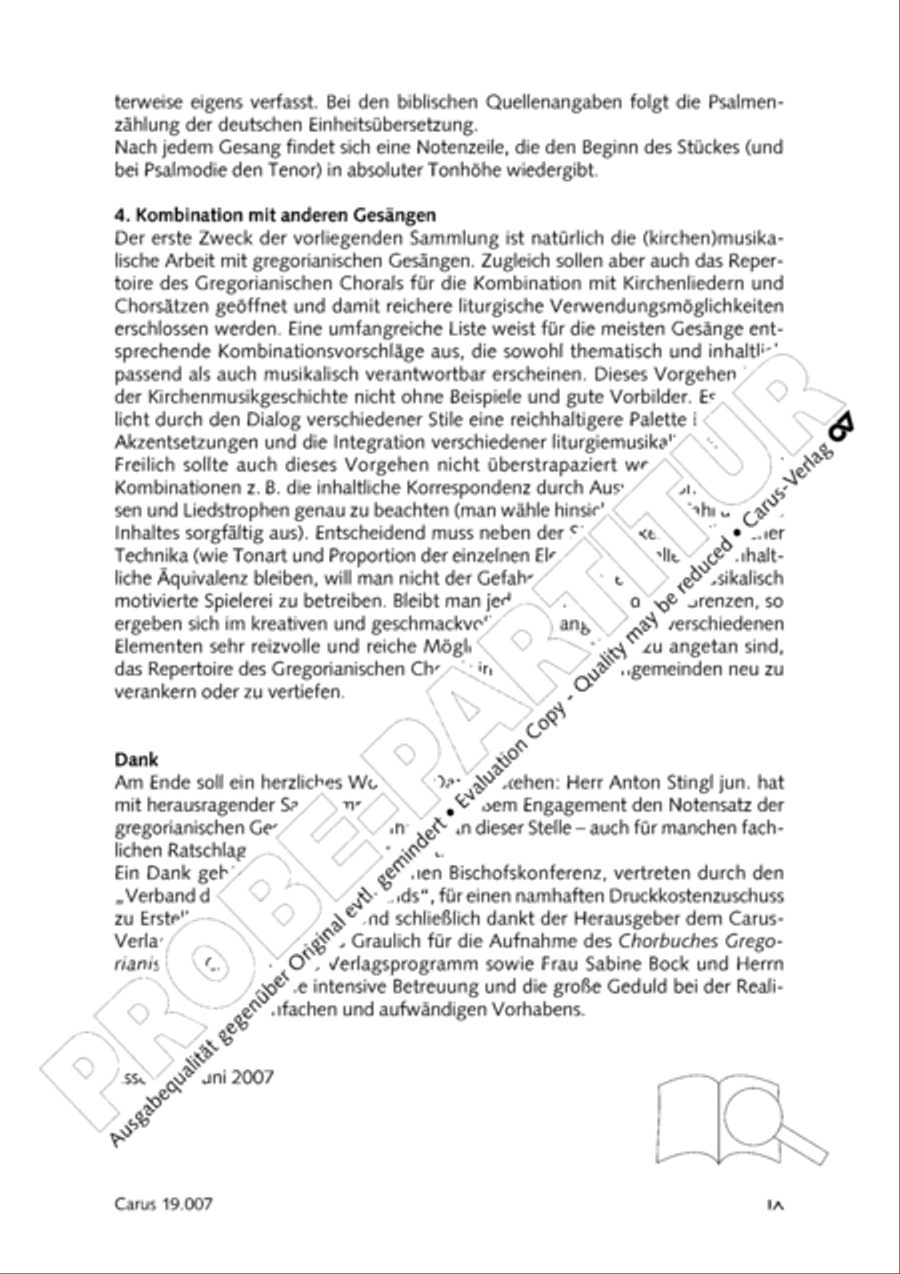 In hymnis et canticis. Gregorian chant collection Choir scores gallery preview page 10