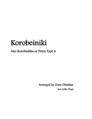 Korobeiniki / Tetris Type A (arr for Cello Duet)