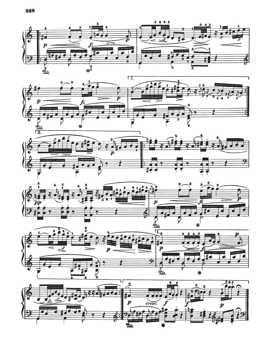 Fantasia In C Minor, K. 475 Piano Solo scores gallery preview page 3