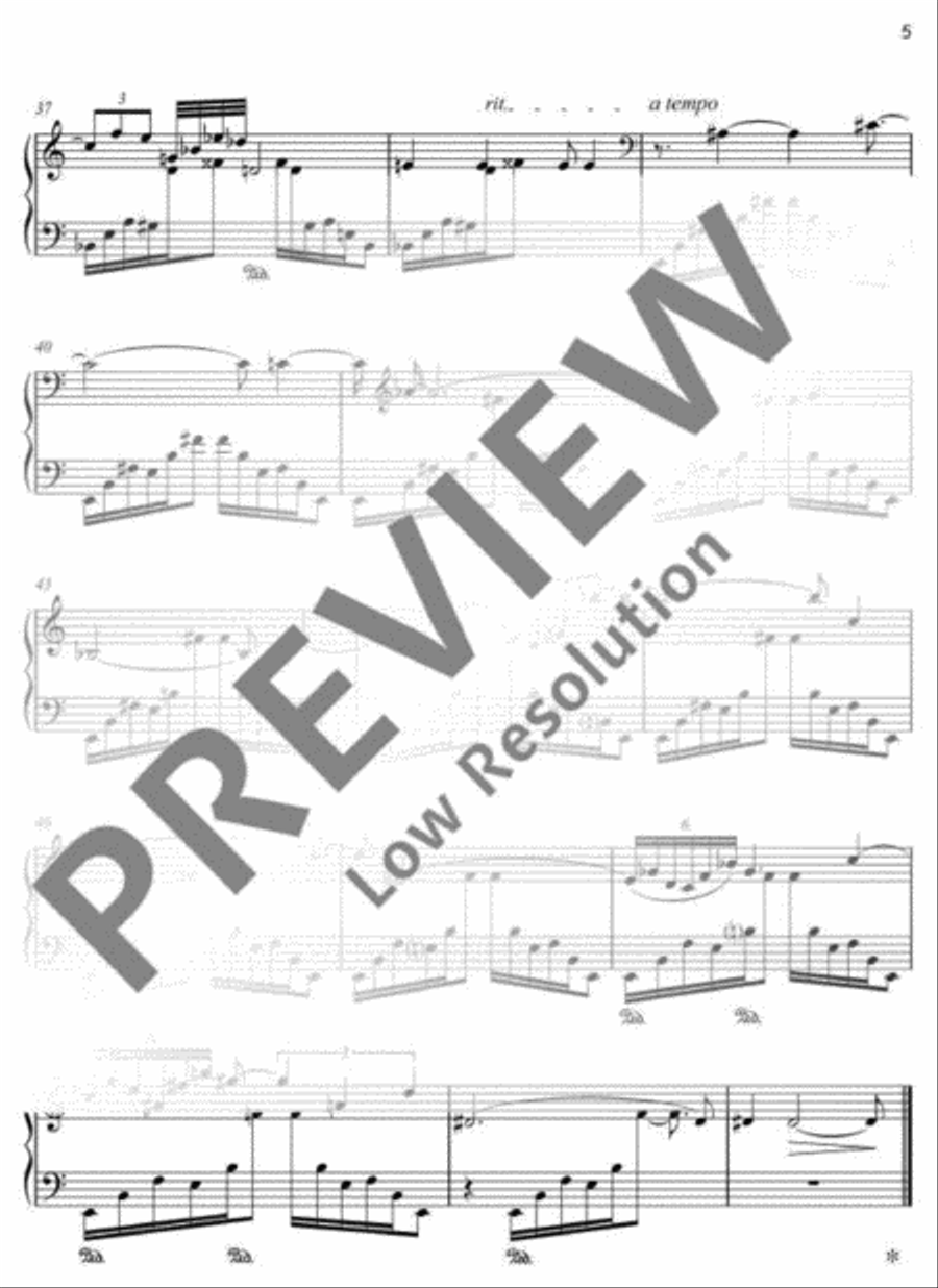 Deux Pièces Deux Pièces Piano Solo scores gallery preview page 6