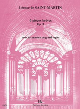 Book cover for Pieces breves (6) Op. 11