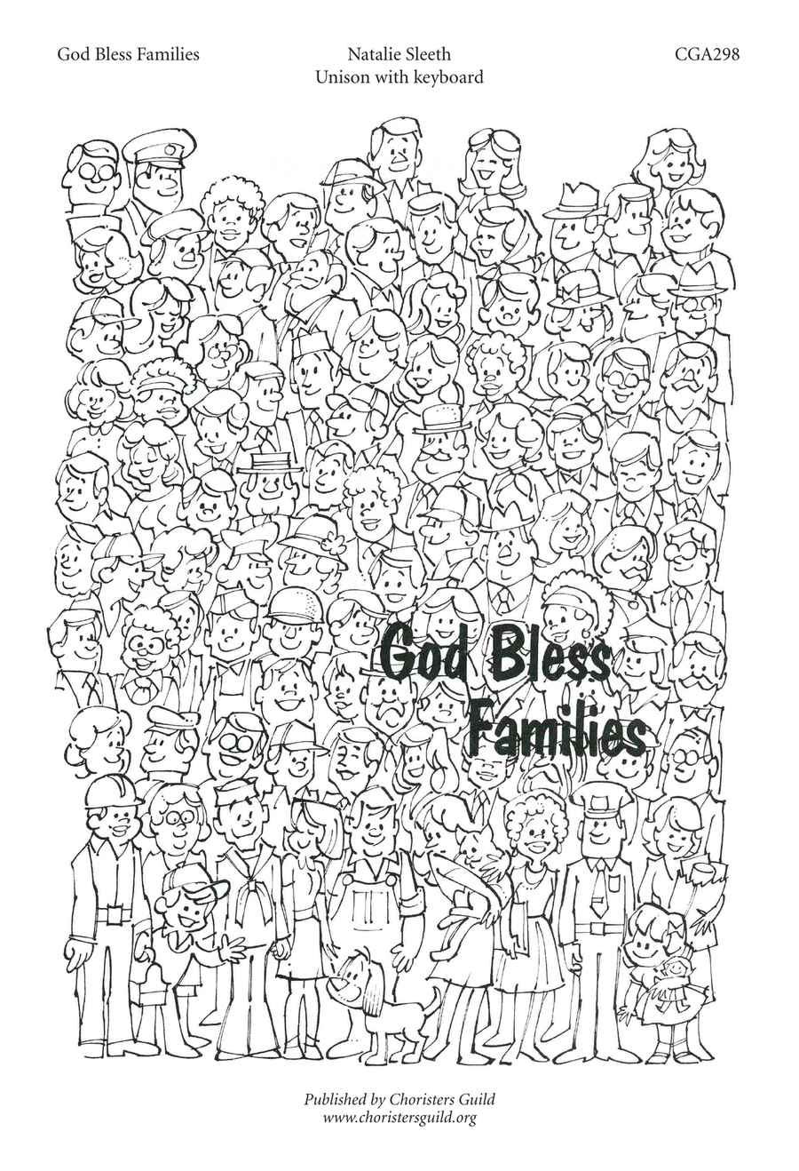 God Bless Families (Unison/Two-part)