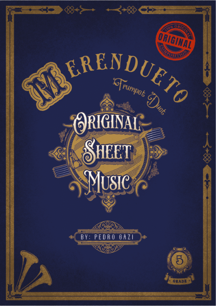 Merendueto Merendueto Trumpet Duet scores gallery preview page 1
