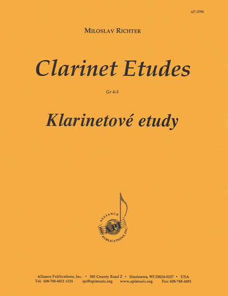 Clarinet Etudes