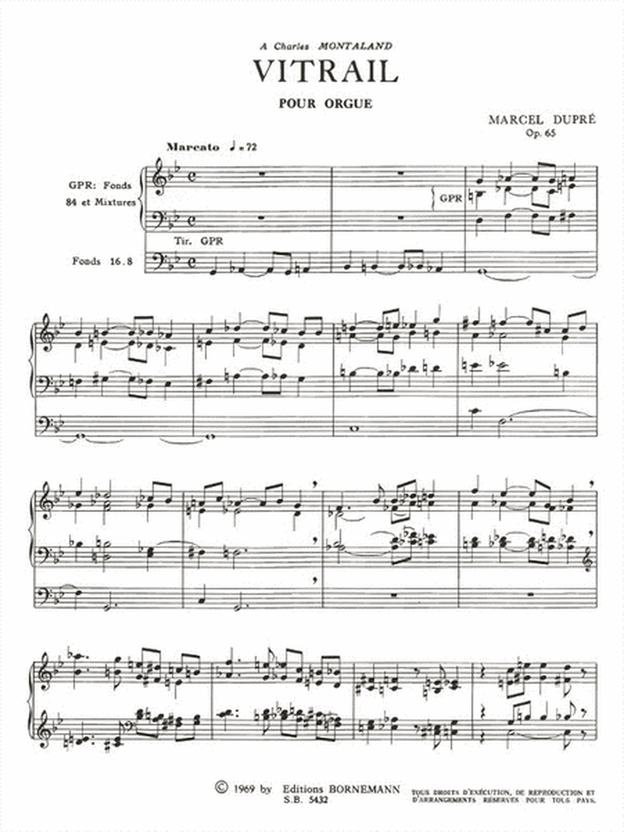 Vitrail Op.65 (organ)