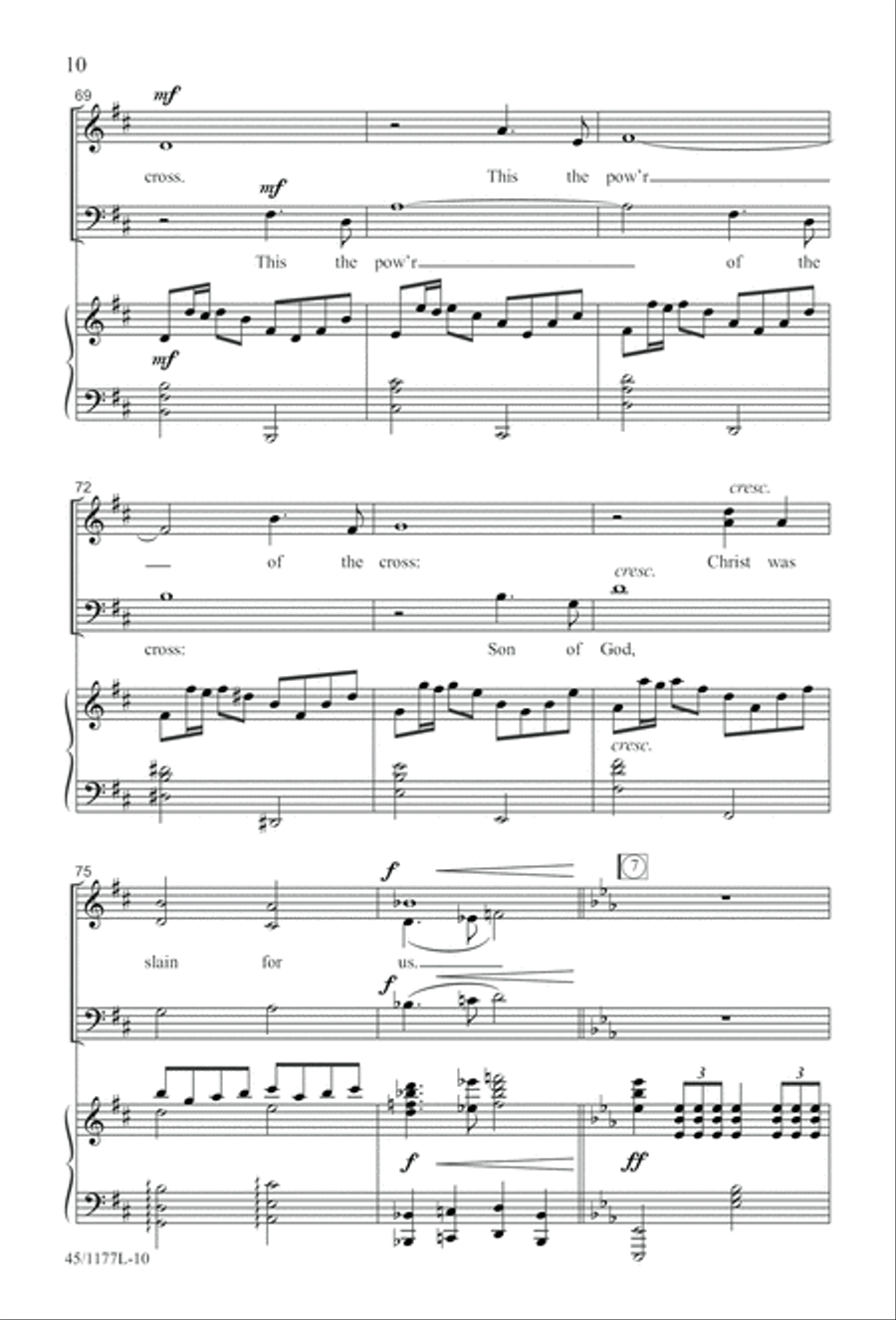 5 Getty Anthems for about 10 Singers 4-Part scores gallery preview page 11