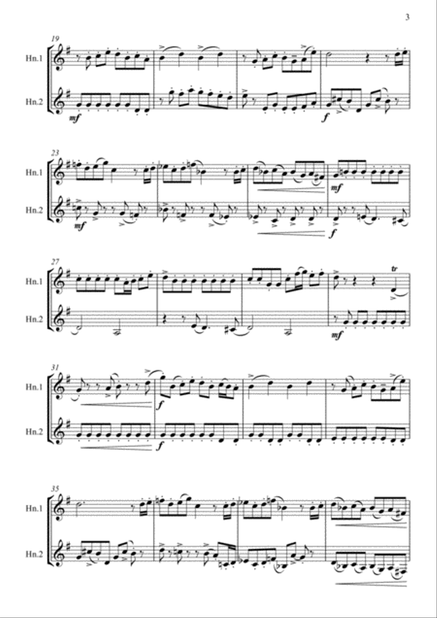 Belle Brass Duet scores gallery preview page 3