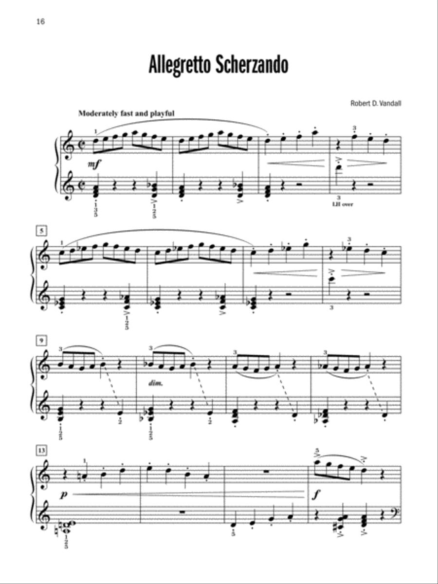 Celebrated Virtuosic Solos, Book 3 Piano Solo scores gallery preview page 4
