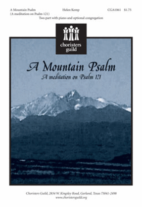 Book cover for A Mountain Psalm