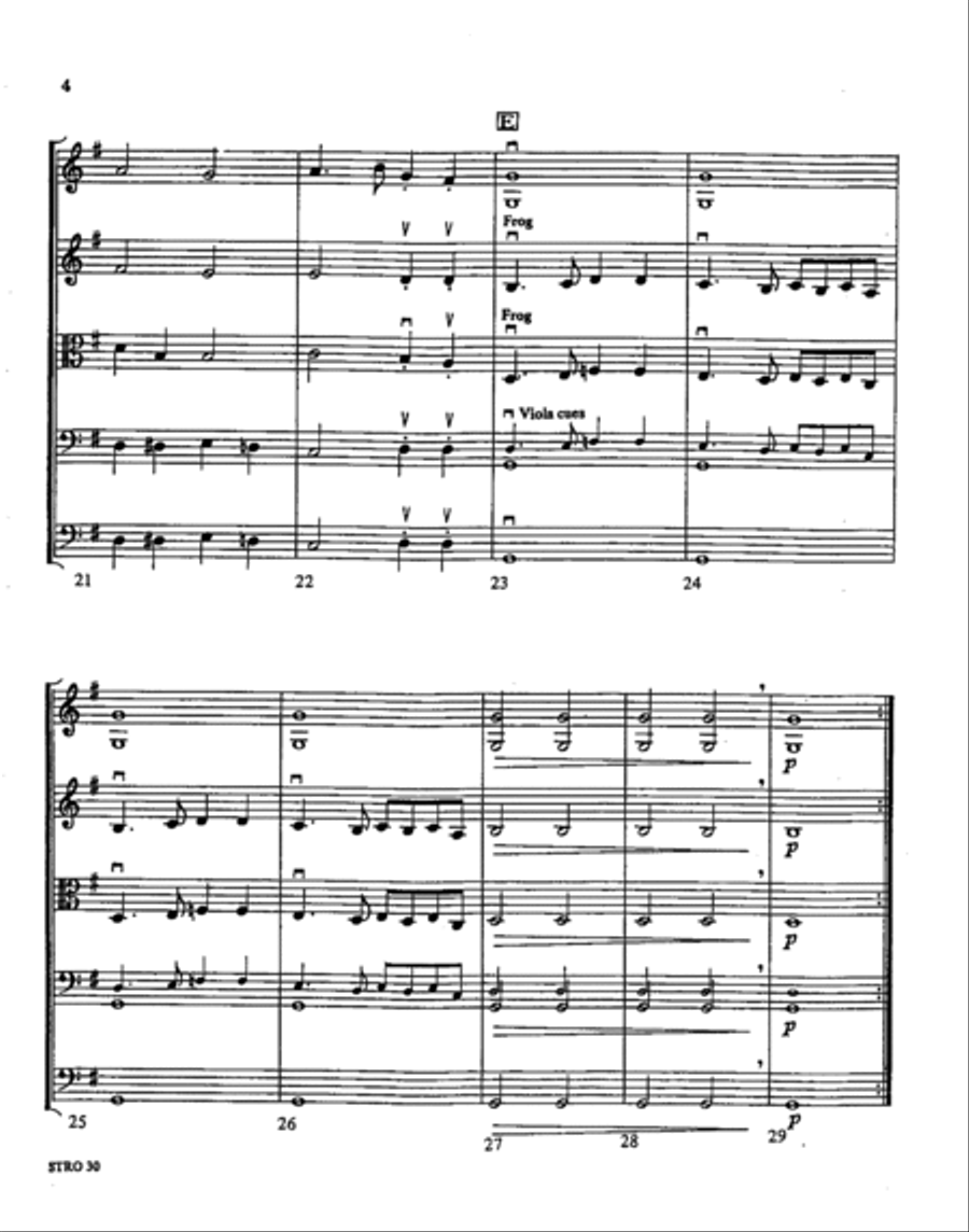 St. Anthony Chorale St. Anthony Chorale Orchestra scores gallery preview page 4