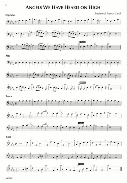 Classic Christmas Carols For Band - Trombone/Baritone B.C./Bassoon