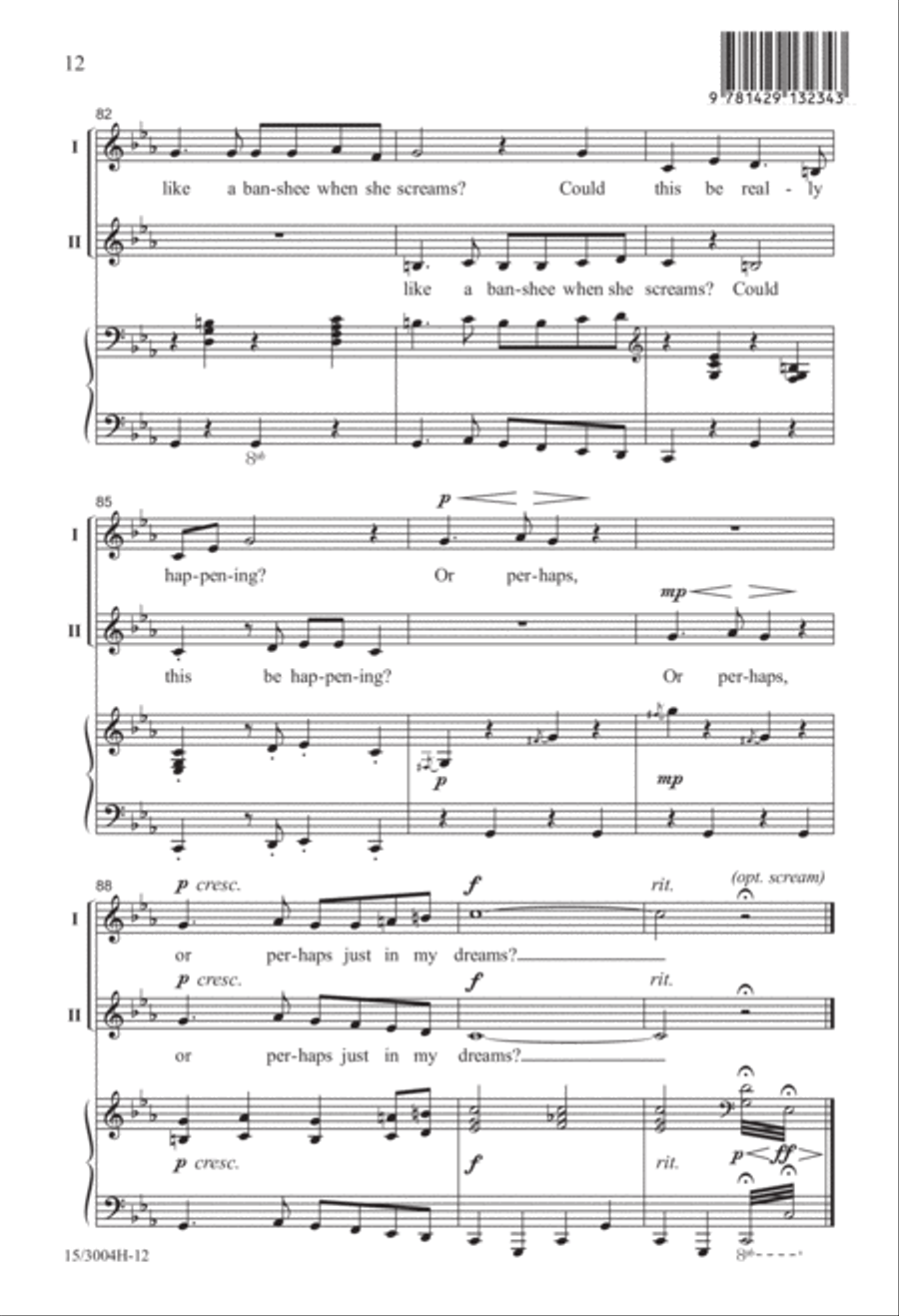Something in the Dark 2-Part scores gallery preview page 12