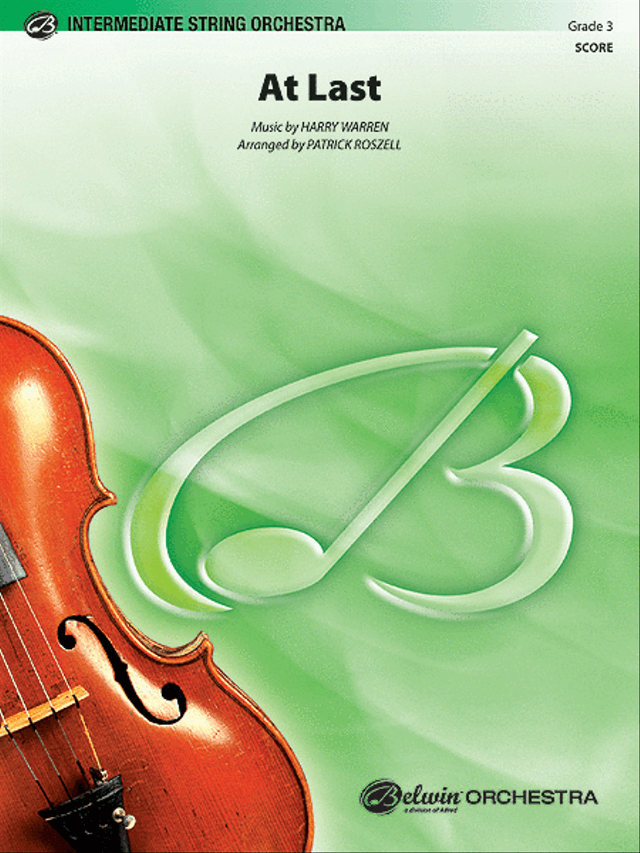 At Last String Orchestra scores gallery preview page 1