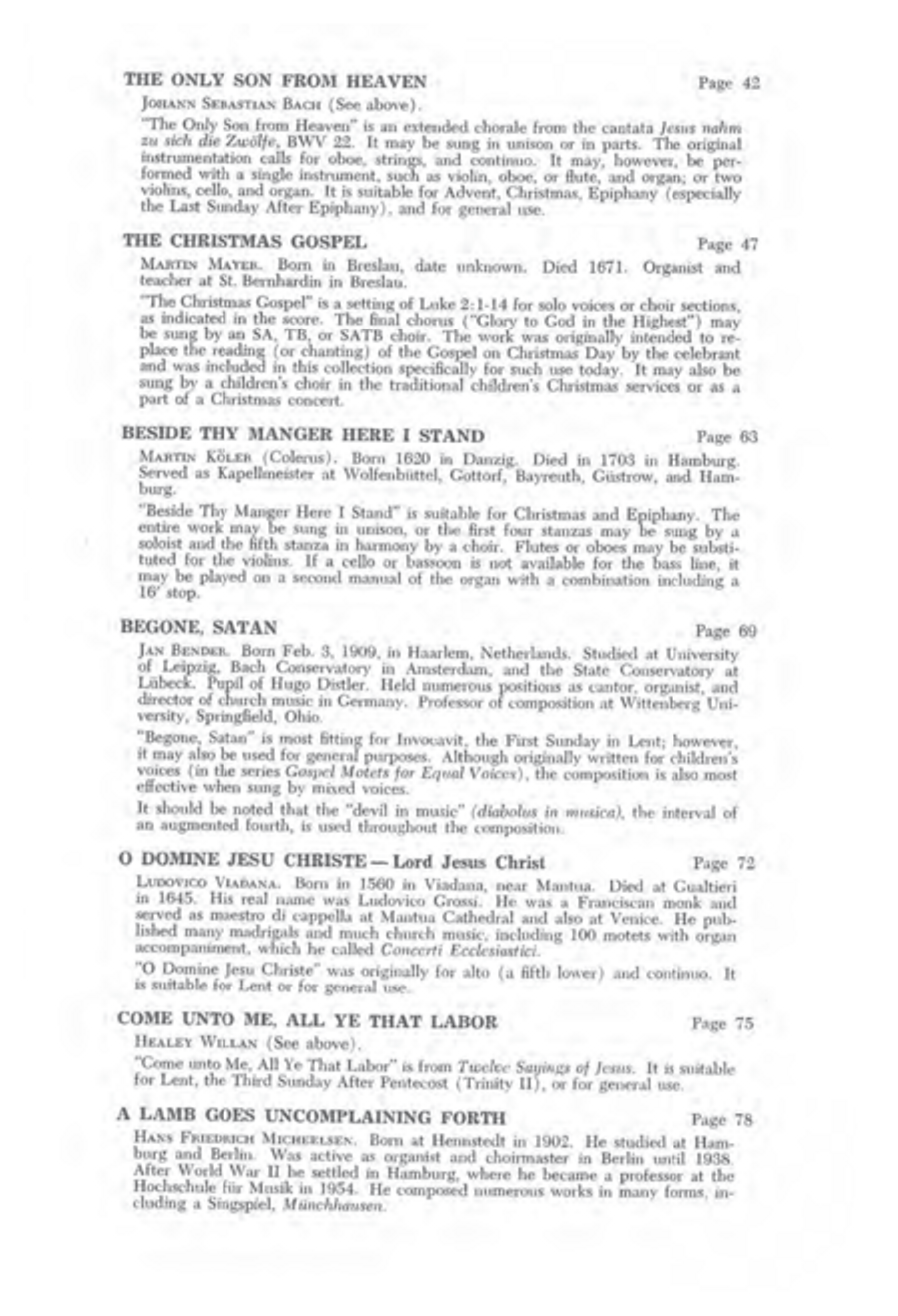 A Third Morning Star Choir Book Unison Choir scores gallery preview page 5