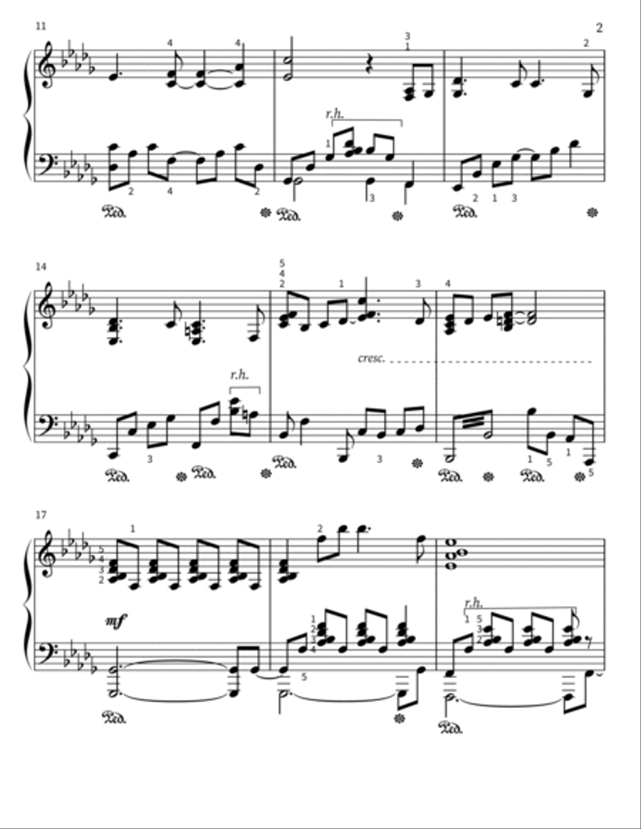 Ikanaide Ikanaide Piano Solo scores gallery preview page 2