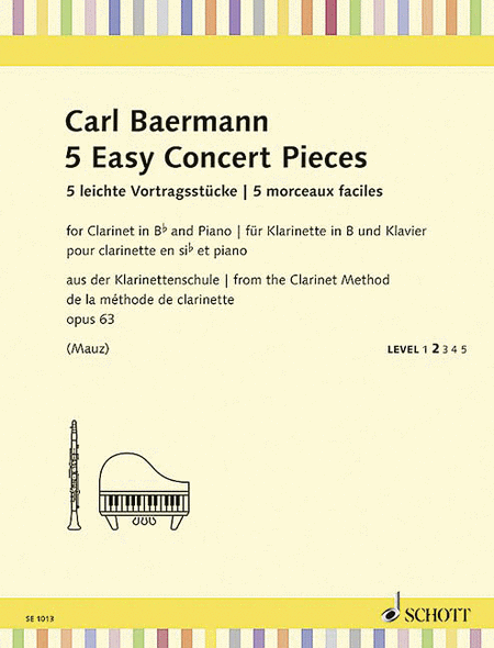 5 Easy Concert Pieces op. 63
