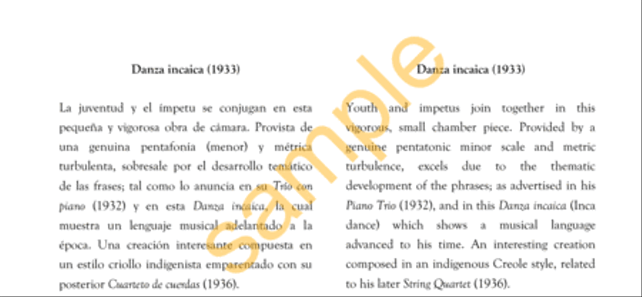 Danza Incaica Danza Incaica Cello scores gallery preview page 2