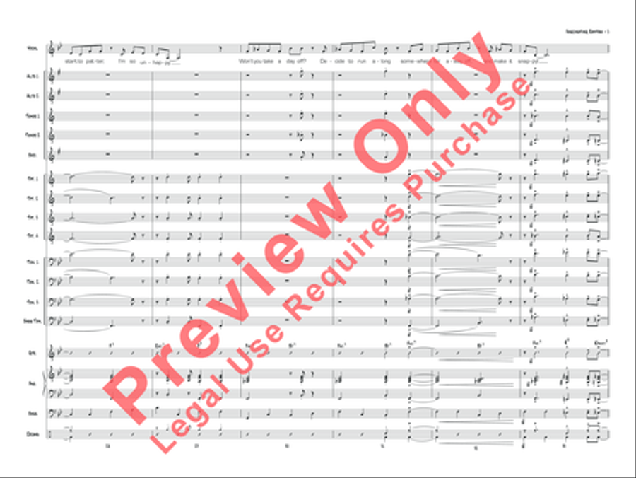 Fascinating Rhythm Jazz Ensemble scores gallery preview page 32