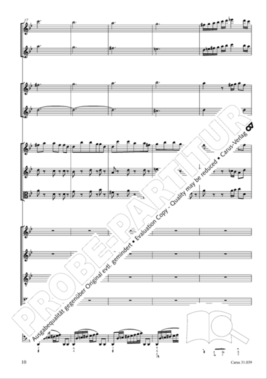 Give the hungry ones thy bread (Brich dem Hungrigen dein Brot) 4-Part scores gallery preview page 10
