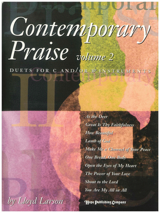 Book cover for Contemporary Praise II