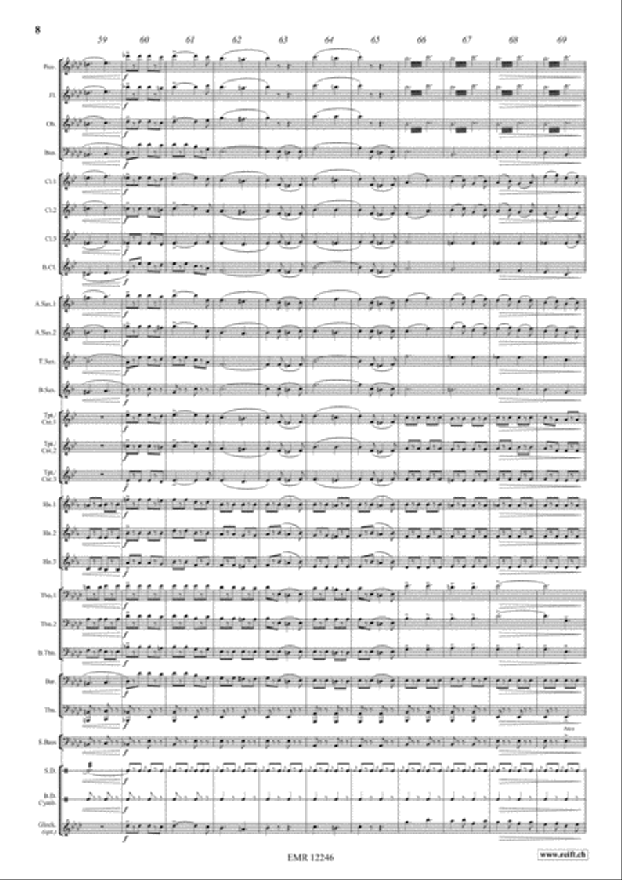 The Liberty Bell Concert Band scores gallery preview page 9
