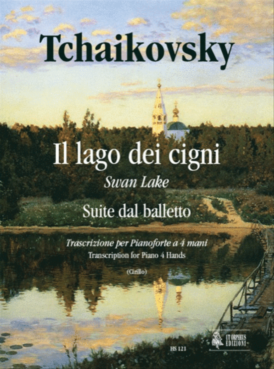 Swan Lake. Suite from the Ballet for Piano 4 Hands Piano Solo scores gallery preview page 1