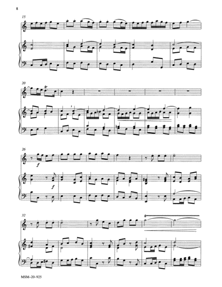 Trumpet Tune from Concerto in D (Downloadable)