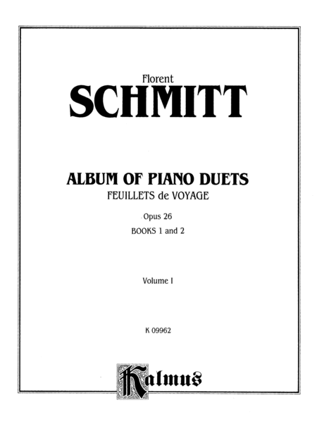 Album of Piano Duets, Volume I