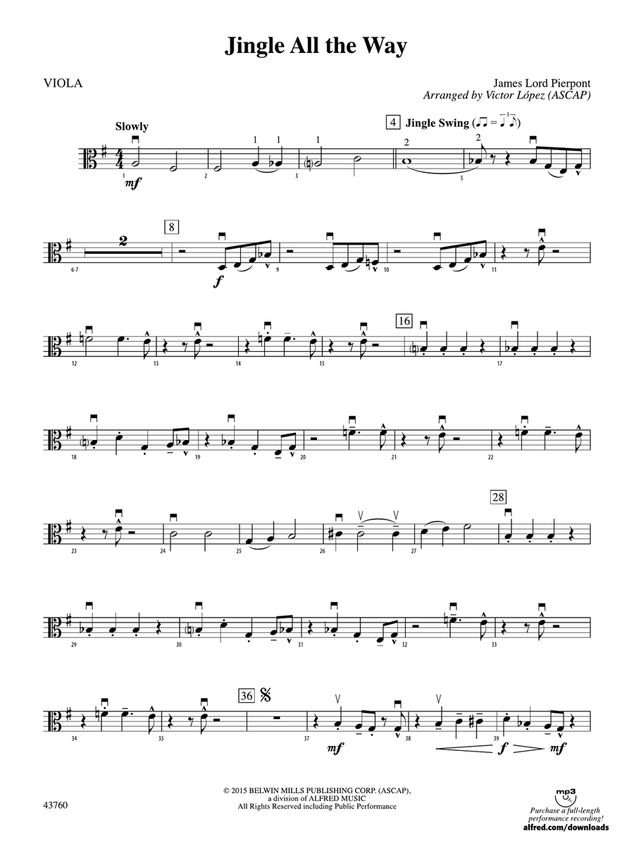 Jingle All the Way: Viola