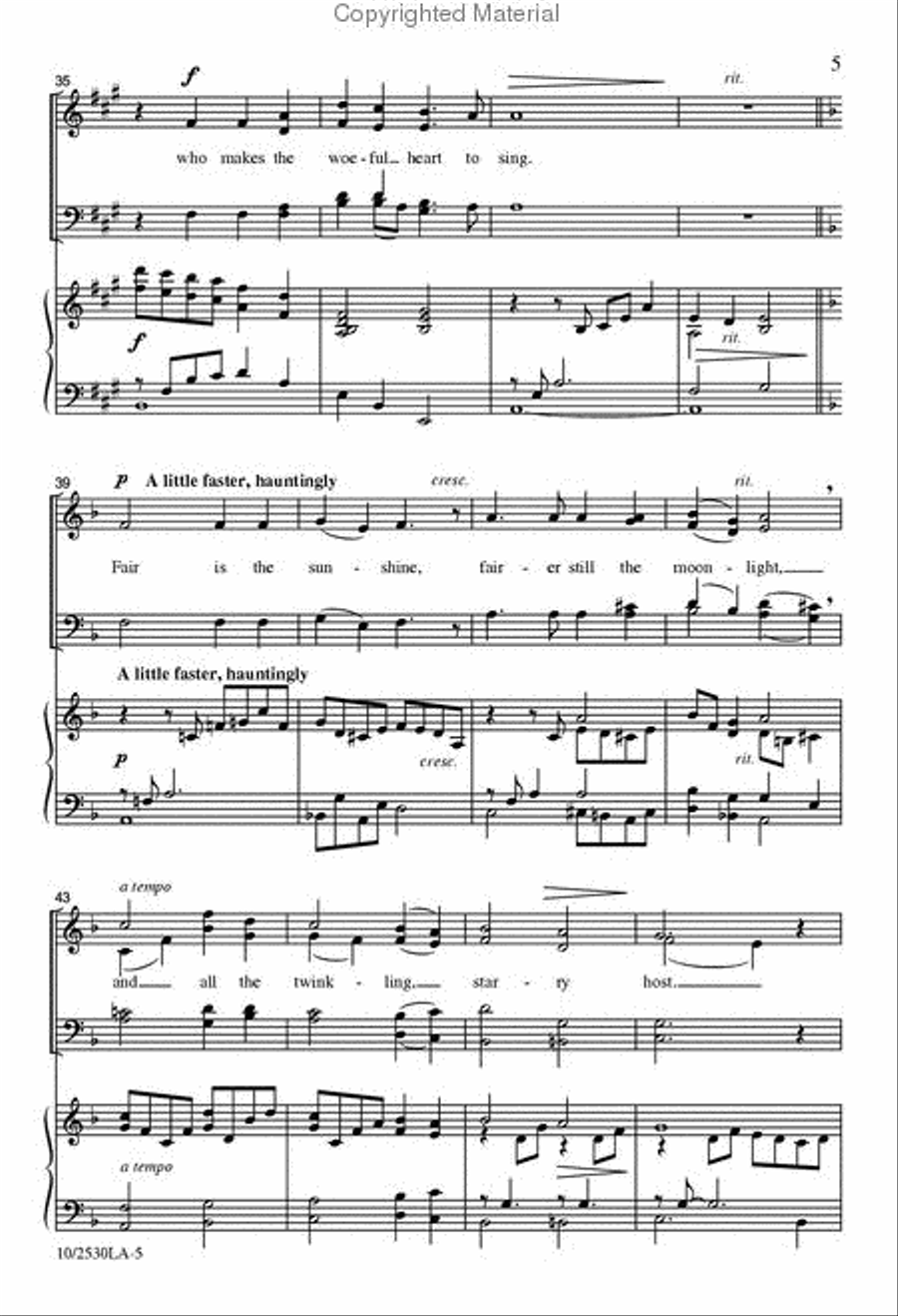 Beautiful Savior 4-Part scores gallery preview page 5