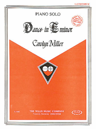 Book cover for Dance in E Minor