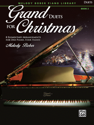 Book cover for Grand Duets for Christmas, Book 2