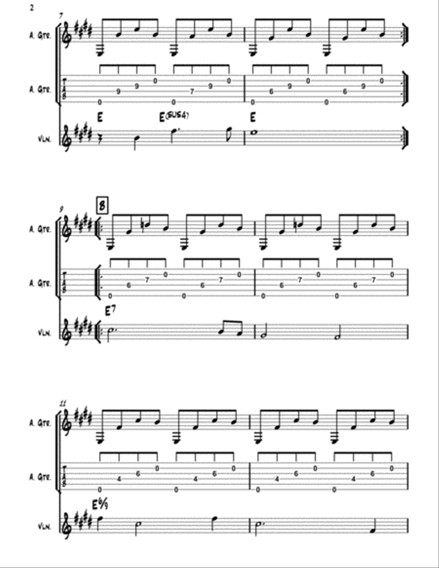 LA CHALEUR D'ÉTÉ Piano scores gallery preview page 2