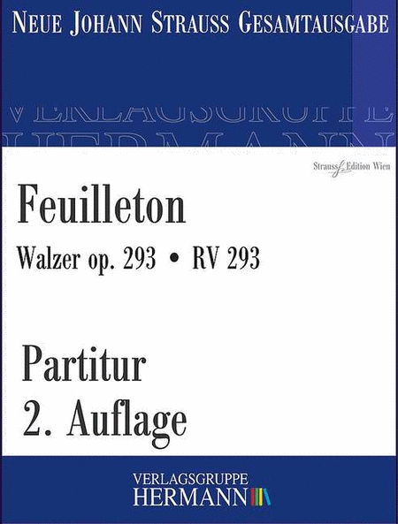 Feuilleton op. 293 RV 293