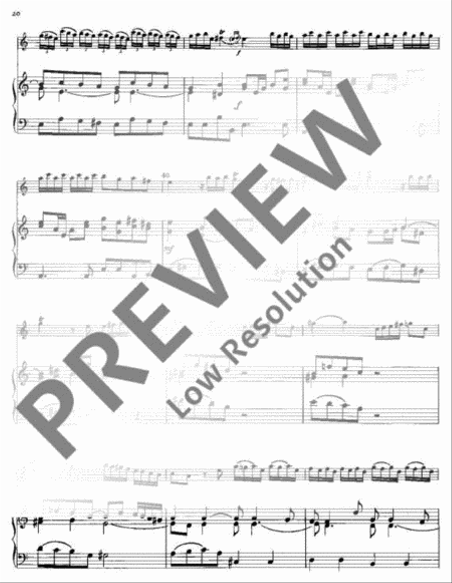 Concerto C major Piccolo scores gallery preview page 21