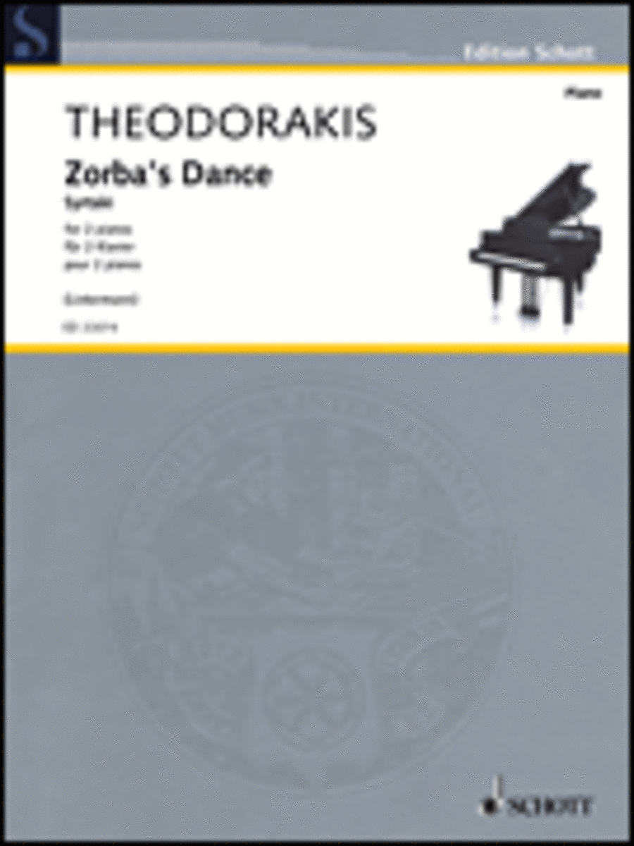 Zorba's Dance Piano Duet scores gallery preview page 1