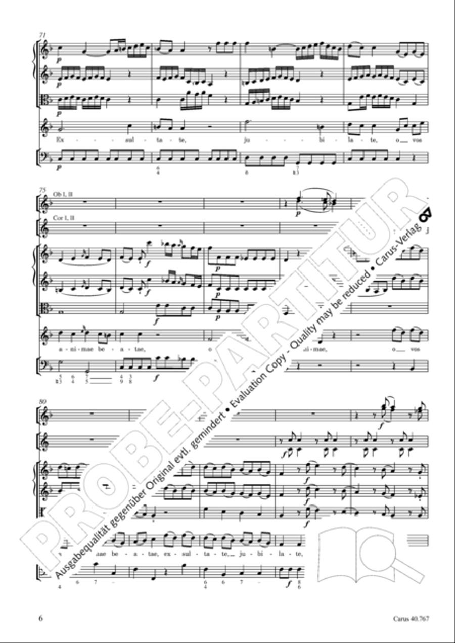 Exsultate, jubilate Exsultate, jubilate Bassoon scores gallery preview page 15