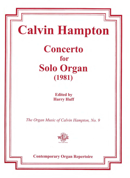 Concerto for Organ Solo