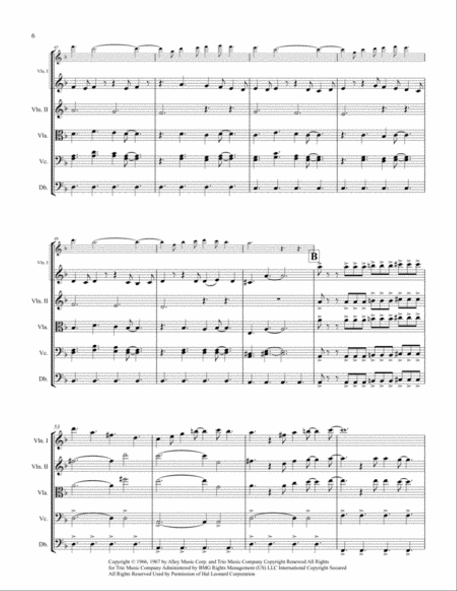 Happy Together Happy Together String Orchestra scores gallery preview page 6