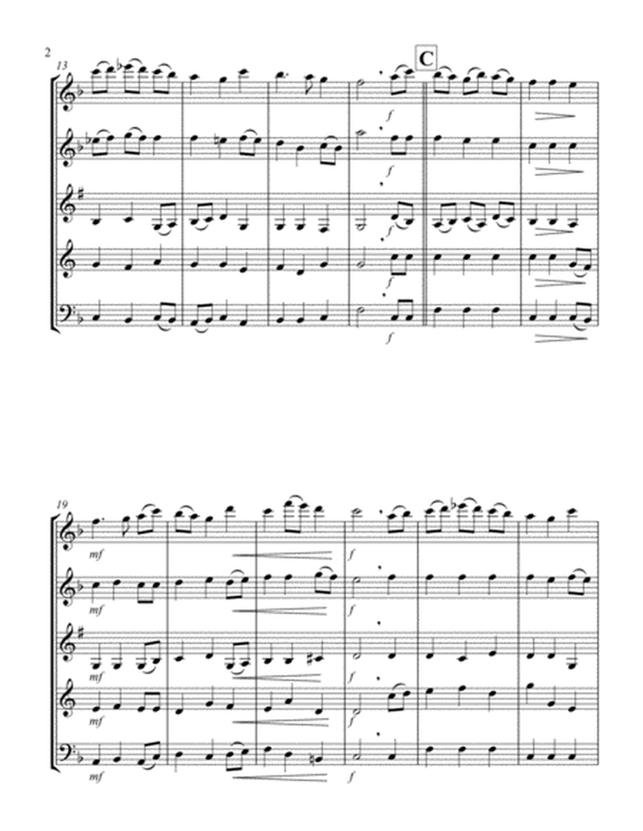 A Virgin Most Pure (F) (Woodwind Quintet - 1 Flute, 1 Oboe, 1 Clar, 1 Hrn, 1 Bassoon)