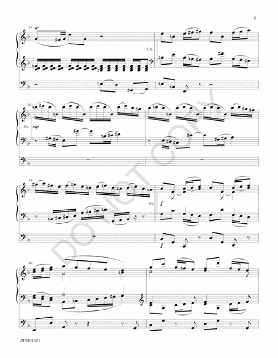 Charles Wesley Organbook Organ scores gallery preview page 12