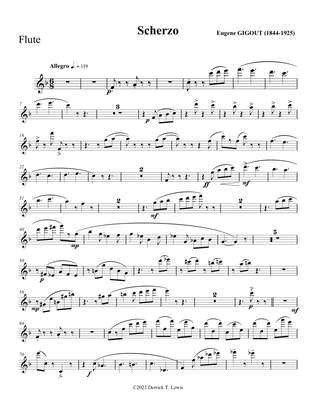 Eugene Gigour: Scherzo (for woodwind quintet)