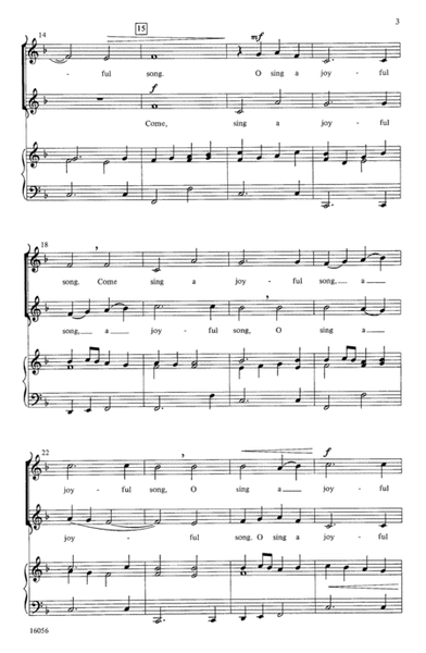 A Joyful Mozart Canon (from Vesperae de Dominica, K. 321