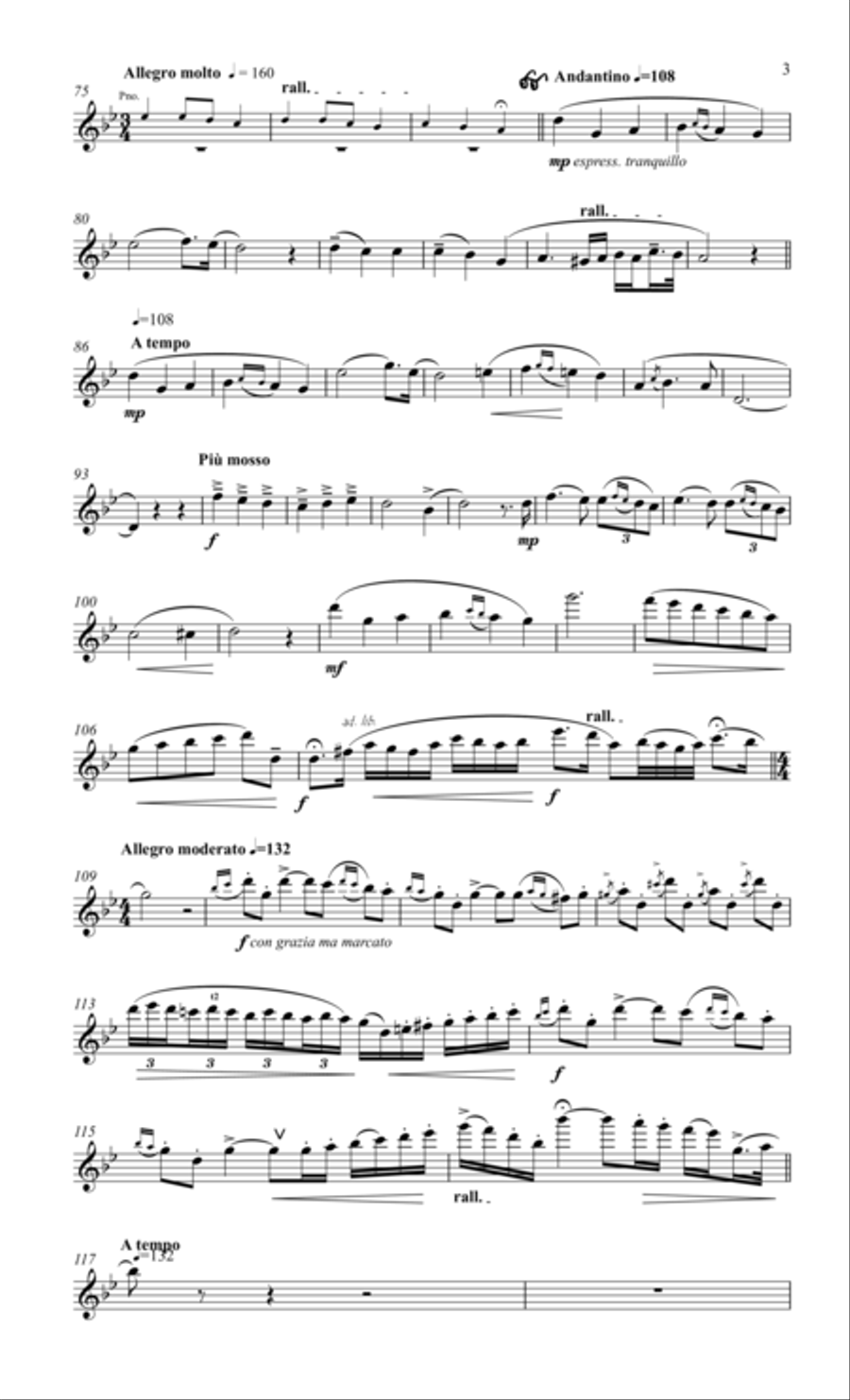 The Swiss Shepherd for flute and piano Flute Solo scores gallery preview page 4